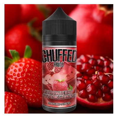 CHUFFED FRUITS - Strawberry & Pomegranate 0MG 100ML SHORTFILL E-LIQUIDCHUFFED FRUITS - Strawberry &amp; Pomegranate 0MG 100ML SHORTFILL E-LIQUIDStrawberry Pomegranate von Chuffed Fruits zeichnet sich durch den Geschmack frisch gepflückter Erdbeeren aus, die Ihre Geschmacksknospen mit einem zuckersüßen Geschmack verwöhnen. Der hinzugefügte Granatapfel sorgt für einen Hauch von Schärfe, der beide Geschmacksrichtungen zusammenbringt.Strawberry Pomegranate von Chuffed Fruits ist eine 100ml Shortfill mit 0mg Nikotin, dieses kann bei Bedarf hinzugefügt werden.&nbsp;70% | 30% VG / PGTweet Teilen&nbsp;Inhalt: 100mlNikotingehalt: 0 mgMischverhältnis: 30% PG / 70% VGInhaltstoffe: Propylenglykol, pflanzliches Glyzerin, Aromen&nbsp;11723Chuffed Premium UK Liquids14,90&nbsp;CHFsmoke-shop.ch14,90&nbsp;CHF