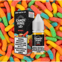 Candy King Salt Worms 10ml - 20mg NikotinsalzLieferumfang: Candy King Salt Worms 10ml - 20mg NikotinsalzWorms Salts von Candy King ist eine entzückende Wiedergabe der klassischen gummiartigen Krabbler, die Sie kennen und lieben. Genießen Sie eine lebendige Explosion von fruchtigen Aromen, die einen sensationellen süß-sauren Geschmack liefern, der Ihren Gaumen jedes Mal, wenn Sie dampfen, verführen wird.Worms Salts von Candy King wird als 10ml Nikotinsalz geliefert und enthält entweder 10mg oder 20mg Nikotin.50% 50% PG /VGWorms von Candy King kommt als 10ml Nikotin-Salz mit entweder 10mg oder 20mg Nikotin.10735candy king3,90 CHFsmoke-shop.ch3,90 CHF