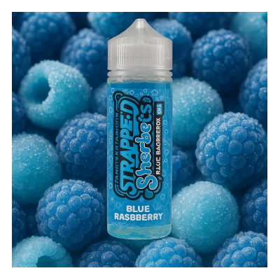 Strapped Candy Powered - Blue Raspberry Sherbet 0mg 100ml ShortfillLieferumfang:  Strapped Candy Powered - Blue Raspberry Sherbet 0mg 100ml ShortfillGeschmack: Reichhaltiger süßer und spritziger Blue Raspberry-Geschmack, umgeben von einem prickelnden Sorbet-Geschmack!Flasche: 100 ml Liquid in einer 120ml Chubby Gorilla Flasche mit Kunststoff Schraubkappe Herstellungsland: UK---------------------------------------------------------------------------------------------------------- LIEFERUMFANGStrapped Candy Powered - Blue Raspberry Sherbet 0mg 100ml Shortfill---------------------------------------------------------------------------------------------------------- Geschmacksrichtung:Blaubeere Sherbet10390Strapped Soda Liquids24,90 CHFsmoke-shop.ch24,90 CHF