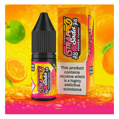 Strapped Sodas Nic Salt - Proper Punchy 10ml - 20mgLieferumfang: Strapped Sodas Nic Salt - Proper Punchy 10ml - 20mgProper Punchy von Strapped Sodas ist ein kraftvolles E-Liquid mit den fruchtigen Aromen von Zitrusorange, spritzigem Pfirsich und scharfen grünen Äpfeln, getränkt in sprudelnder Fruchtsoda. Dieses Vape schmeckt nicht nur großartig, sondern hat auch ein erfrischendes Aroma. Proper Punchy von Strapped Sodas wird als 10mg & 20mg Nikotin pro 10ml Flasche geliefert. 50% | 50% VG / PG 13627Strapped5,90 CHFsmoke-shop.ch5,90 CHF Strapped Sodas Nic Salt - Proper Punchy 10ml - 20mgLieferumfang: Strapped Sodas Nic Salt - Proper Punchy 10ml - 20mgProper Punchy von Strapped Sodas ist ein kraftvolles E-Liquid mit den fruchtigen Aromen von Zitrusorange, spritzigem Pfirsich und scharfen grünen Äpfeln, getränkt in sprudelnder Fruchtsoda. Dieses Vape schmeckt nicht nur großartig, sondern hat auch ein erfrischendes Aroma. Proper Punchy von Strapped Sodas wird als 10mg & 20mg Nikotin pro 10ml Flasche geliefert. 50% | 50% VG / PG 13627Strapped5,90 CHFsmoke-shop.ch5,90 CHF