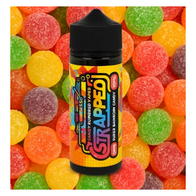 Strapped Candy Powered - Super Rainbow Candy 0mg 100ml ShortfillLieferumfang: Strapped Candy Powered - Super Rainbow Candy 0mg 100ml ShortfillGeschmack:Super Rainbow Candy E Liquid von Strapped ist eine super süße und köstliche Mischung aus regenbogenfarbenen Fruchtbonbons mit einer sauren Zuckerprise.Super Rainbow Candy E-Liquid von Strapped kommt als 100ml Vape-Saft mit 0 Nikotin. Es gibt Raum für Nikotin hinzugefügt werden.70% / 30% | VG / PGFlasche:&nbsp;100 ml Liquid&nbsp;in einer 120ml Chubby Gorilla Flasche mit Kunststoff Schraubkappe&nbsp;Herstellungsland:&nbsp;UK----------------------------------------------------------------------------------------------------------&nbsp;LIEFERUMFANG100 ml &nbsp;STRAPPED CANDY POWERED - MANGO SHERBET----------------------------------------------------------------------------------------------------------&nbsp;Geschmacksrichtung:Fruchtbonbon Candy&nbsp;15034Strapped Soda Liquids24,90&nbsp;CHFsmoke-shop.ch24,90&nbsp;CHF