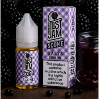 Just Jam Salt Scone 10ml - vers. Nikotinstärken - Nikotinsalz
