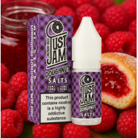 Just Jam Salt Raspberry Dougnut 10ml - vers. Nikotinstärken - Nikotinsalz