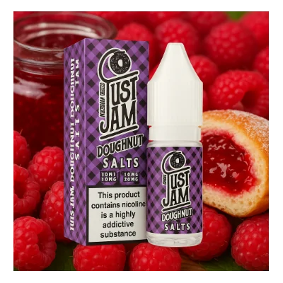 Just Jam Salt Raspberry Dougnut 10ml - vers. Nikotinstärken - NikotinsalzJust Jam Salt Raspberry Dougnut 10ml - 20mg - NikotinsalzRaspberry Doughnut von Just Jam Salts ist so einfach, wie es klingt: reife Himbeermarmelade mit Donuts in Form von Nik-Salz.Raspberry Doughnut von Just Jam Salts wird als 10ml Nik-Salz geliefert, das entweder 10mg oder 20mg Nikotin enthält.50 / 50 15537Just Jam Liquids USA6,50 CHFsmoke-shop.ch6,50 CHF