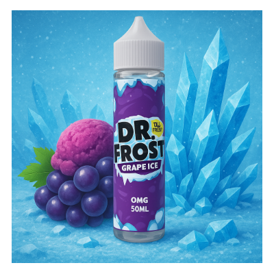 Dr Frost - Grape ICE - 50ml - ShortfillLieferumfang: Dr Frost - Grape ICE - 50ml - ShortfillGESCHMACK: TRAUBENSORBET MIT EINER GROSSEN PORTION KOOLADAZusammensetzung: 70 VG / 30 PGInhaltstoffe: Propylenglycol (PG) E1520 (Ph. Eur.), VG, natürliche/naturidentische Aromastoffe, Ethanol Flasche: 50ml überdosiertes Liquid in einer 60 ml Chubby Gorilla FlascheHerstellungsland: UK5080Frost E-Liquids19,90 CHFsmoke-shop.ch19,90 CHF Dr Frost - Grape ICE - 50ml - ShortfillLieferumfang: Dr Frost - Grape ICE - 50ml - ShortfillGESCHMACK: TRAUBENSORBET MIT EINER GROSSEN PORTION KOOLADAZusammensetzung: 70 VG / 30 PGInhaltstoffe: Propylenglycol (PG) E1520 (Ph. Eur.), VG, natürliche/naturidentische Aromastoffe, Ethanol Flasche: 50ml überdosiertes Liquid in einer 60 ml Chubby Gorilla FlascheHerstellungsland: UK5080Frost E-Liquids19,90 CHFsmoke-shop.ch19,90 CHF