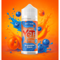 Yeti Defrosted - Blueberry Peach No Ice 100ml 0mg Shortfill E-Liquid