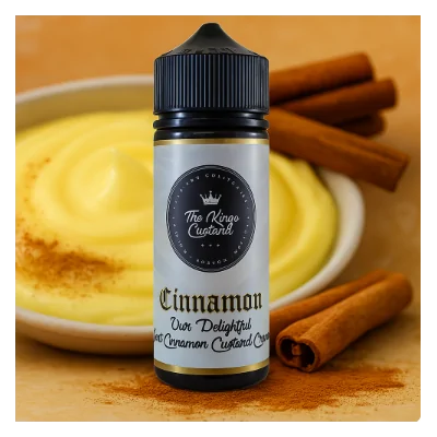 The Kings Custard - Cinnamon - 0mg 100ml ShortfillLieferumfang: The Kings Custard - Cinnamon - 0mg 100ml ShortfillGeschmack: Tradition mit einem Twist. Das charakteristische King's OG-Aroma wird mit den warmen, duftenden Noten von Zimt verfeinert. Ein Winterwärmer, der Ihre Geschmacksknospen an jedem Tag des Jahres verwöhnt.The Kings Custard - Cinnamon 0mg 100ml Shortfill E-Liquid ist eine köstliche buttrige Pudding mit einem Zimtnoten Rand. Das Liquid ist ein 100ml kurze Füllung und ein Nikotin frei e Flüssigkeit.30pg/70vg High VG 15165The Kings Custard -22,90 CHFsmoke-shop.ch22,90 CHF The Kings Custard - Cinnamon - 0mg 100ml ShortfillLieferumfang: The Kings Custard - Cinnamon - 0mg 100ml ShortfillGeschmack: Tradition mit einem Twist. Das charakteristische King's OG-Aroma wird mit den warmen, duftenden Noten von Zimt verfeinert. Ein Winterwärmer, der Ihre Geschmacksknospen an jedem Tag des Jahres verwöhnt.The Kings Custard - Cinnamon 0mg 100ml Shortfill E-Liquid ist eine köstliche buttrige Pudding mit einem Zimtnoten Rand. Das Liquid ist ein 100ml kurze Füllung und ein Nikotin frei e Flüssigkeit.30pg/70vg High VG 15165The Kings Custard -22,90 CHFsmoke-shop.ch22,90 CHF