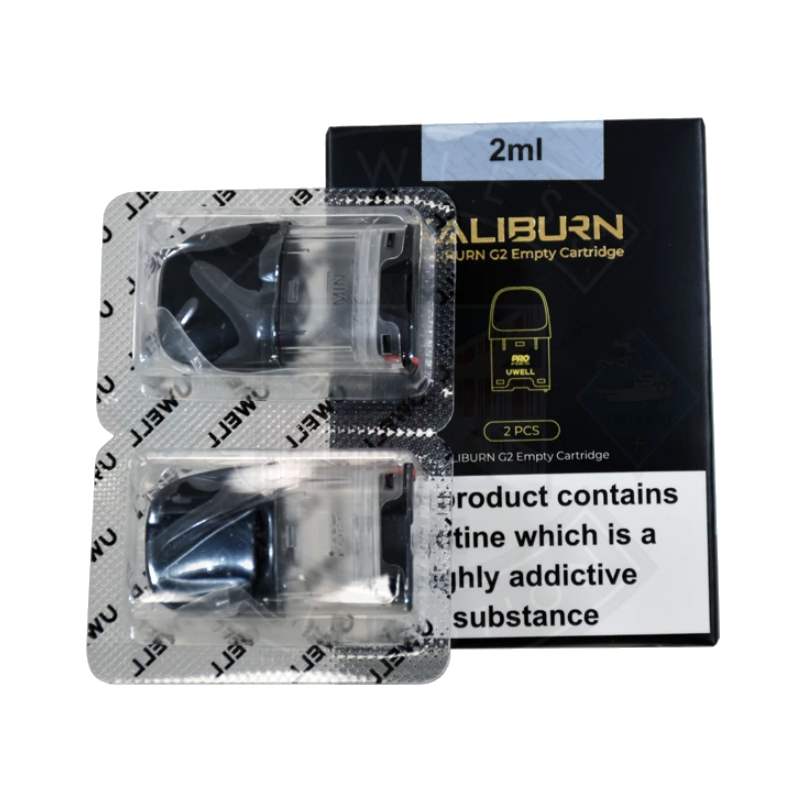 2x Caliburn G Pod - 2ml Ersatzkartuschen von UwellLieferumfang: 2x Caliburn G Pod - Ersatzkartuschen von UwellDie passenden Ersatzkartuschen für das Caliburn G2 Pod Kit besitzen ein Fassungsvermögen von 2 ml und wurden mit einem verstellbaren Airflow System ausgestattet. Bestückt werden sie mit dem G2 Ersatzcoils von Uwell, welche in verschiedenen Widerständen erhältlich sind.Eigenschaften:2ml Juice CapacityCaliburn G-Coils Kompatibel (nicht im Lieferumfang enthalten) ohne Verdampferkopfkompatibel mit Claiburn G Verdampferköpfe16724Uwell 5,50 CHFsmoke-shop.ch5,50 CHF 2x Caliburn G Pod - 2ml Ersatzkartuschen von UwellLieferumfang: 2x Caliburn G Pod - Ersatzkartuschen von UwellDie passenden Ersatzkartuschen für das Caliburn G2 Pod Kit besitzen ein Fassungsvermögen von 2 ml und wurden mit einem verstellbaren Airflow System ausgestattet. Bestückt werden sie mit dem G2 Ersatzcoils von Uwell, welche in verschiedenen Widerständen erhältlich sind.Eigenschaften:2ml Juice CapacityCaliburn G-Coils Kompatibel (nicht im Lieferumfang enthalten) ohne Verdampferkopfkompatibel mit Claiburn G Verdampferköpfe16724Uwell 5,50 CHFsmoke-shop.ch5,50 CHF