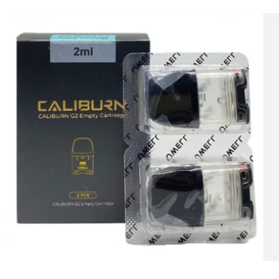 2x Caliburn G2 Pod - Ersatzkartuschen von UwellLieferumfang: 2x Caliburn G2 Pod - Ersatzkartuschen von Uwell - 2 mlDie passenden Ersatzkartuschen für das Caliburn G2 Pod Kit besitzen ein Fassungsvermögen von 2 ml und wurden mit einem verstellbaren Airflow System ausgestattet. Bestückt werden sie mit dem G2 Ersatzcoils von Uwell, welche in verschiedenen Widerständen erhältlich sind.Eigenschaften:2ml Juice Capacityohne Verdampferkopfkompatibel mit Claiburn G11859Uwell 6,00 CHFsmoke-shop.ch6,00 CHF 2x Caliburn G2 Pod - Ersatzkartuschen von UwellLieferumfang: 2x Caliburn G2 Pod - Ersatzkartuschen von Uwell - 2 mlDie passenden Ersatzkartuschen für das Caliburn G2 Pod Kit besitzen ein Fassungsvermögen von 2 ml und wurden mit einem verstellbaren Airflow System ausgestattet. Bestückt werden sie mit dem G2 Ersatzcoils von Uwell, welche in verschiedenen Widerständen erhältlich sind.Eigenschaften:2ml Juice Capacityohne Verdampferkopfkompatibel mit Claiburn G11859Uwell 6,00 CHFsmoke-shop.ch6,00 CHF
