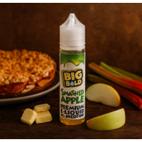BIG BOLD SMASHED APPLE 0MG 50ML SHORTFILLBIG BOLD SMASHED APPLE 0MG 50ML SHORTFILLGeschmack: Smashed Apple von Big Bold hat einen Hintergrund aus knusprigem Teig mit gebackener Butter. Genießen Sie diesen köstlichen Apfelkuchen, der mit einer cremigen Teigcreme überzogen und durch einen Hauch von Rhabarber verfeinert ist.Iron Bruise von Big Bold ist eine Hommage an das schottische Lieblingsgetränk. Beim Einatmen wirst Du eine Kombination von Zitrusnoten entdecken, mit einem ausgeprägten Orangengeschmack, der einen pikanten Biss erzeugt.Cola Cooler von Big Bold kommt als 50ml Liquid mit 0 Nikotin. Es gibt Platz für Nikotin, das bei Bedarf hinzugefügt werden kann.70 / 30 | VG / PG10487Big Bold Premium Liquids UK8,30 CHFsmoke-shop.ch8,30 CHF
