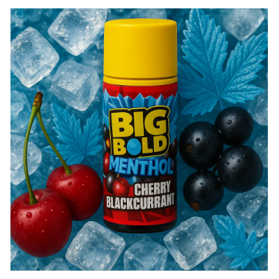 Big Bold Menthol - Cherry and Blackcurrant 0mg 100ml ShortfillBlackcurrant and Cherry aus der Menthol-Serie von Big Bold ist eine kühne Mischung aus säuerlicher schwarzer Johannisbeere und süßer Kirsche beim Einatmen, die durch einen Hauch von kühlendem Eis-Menthol beim Ausatmen ausgeglichen wird und den ganzen Tag über erfrischend wirkt.Big Bold Menthol - Cherry and Blackcurrant 0mg 100ml Shortfill70% | 30% VG / PGNikotin: 0mg (Nikotin Shot kompatibel)Flasche: 120ml Flasche mit 100ml Liquid, Platz für 2 x Nic Shots12886Big Bold Premium Liquids UK19,90 CHFsmoke-shop.ch19,90 CHF Big Bold Menthol - Cherry and Blackcurrant 0mg 100ml ShortfillBlackcurrant and Cherry aus der Menthol-Serie von Big Bold ist eine kühne Mischung aus säuerlicher schwarzer Johannisbeere und süßer Kirsche beim Einatmen, die durch einen Hauch von kühlendem Eis-Menthol beim Ausatmen ausgeglichen wird und den ganzen Tag über erfrischend wirkt.Big Bold Menthol - Cherry and Blackcurrant 0mg 100ml Shortfill70% | 30% VG / PGNikotin: 0mg (Nikotin Shot kompatibel)Flasche: 120ml Flasche mit 100ml Liquid, Platz für 2 x Nic Shots12886Big Bold Premium Liquids UK19,90 CHFsmoke-shop.ch19,90 CHF