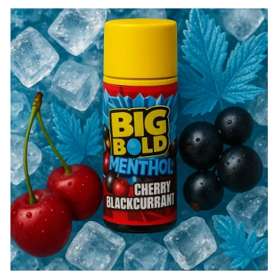 Big Bold Menthol - Cherry and Blackcurrant 0mg 100ml ShortfillBlackcurrant and Cherry aus der Menthol-Serie von Big Bold ist eine kühne Mischung aus säuerlicher schwarzer Johannisbeere und süßer Kirsche beim Einatmen, die durch einen Hauch von kühlendem Eis-Menthol beim Ausatmen ausgeglichen wird und den ganzen Tag über erfrischend wirkt.Big Bold Menthol - Cherry and Blackcurrant 0mg 100ml Shortfill70% | 30% VG / PGNikotin: 0mg (Nikotin Shot kompatibel)Flasche: 120ml Flasche mit 100ml Liquid, Platz für 2 x Nic Shots12886Big Bold Premium Liquids UK19,90 CHFsmoke-shop.ch19,90 CHF Big Bold Menthol - Cherry and Blackcurrant 0mg 100ml ShortfillBlackcurrant and Cherry aus der Menthol-Serie von Big Bold ist eine kühne Mischung aus säuerlicher schwarzer Johannisbeere und süßer Kirsche beim Einatmen, die durch einen Hauch von kühlendem Eis-Menthol beim Ausatmen ausgeglichen wird und den ganzen Tag über erfrischend wirkt.Big Bold Menthol - Cherry and Blackcurrant 0mg 100ml Shortfill70% | 30% VG / PGNikotin: 0mg (Nikotin Shot kompatibel)Flasche: 120ml Flasche mit 100ml Liquid, Platz für 2 x Nic Shots12886Big Bold Premium Liquids UK19,90 CHFsmoke-shop.ch19,90 CHF