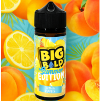 Big Bold Summer Edition - Lemon, & Peach 0mg 100ml ShortfillBig Bold Summer Edition - Lemon, &amp; Peach 0mg 100ml ShortfillNikotin: 0mg (Nikotin Shot kompatibel)Flasche: 120ml Flasche mit 100ml Liquid, Platz für 2 x Nic Shots12882Big Bold Premium Liquids UK19,90 CHFsmoke-shop.ch19,90 CHF