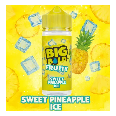 Big Bold Fruity - Sweet Pineapple Ice 0mg 100ml Shortfill&nbsp;Big Bold Fruity - Sweet Pineapple Ice 0mg 100ml ShortfillBeschreibung des ProduktsSweet Pineapple shortfill e-liquid von Big Bold ist eine Süßigkeit aromatisiert vape mit einem tropischen Twist. Der exotische Geschmack von Ananas wird mit zuckerhaltigen Noten kombiniert, um eine tropische Mischung zu kreieren.70% | 30% VG / PG14855Big Bold Premium Liquids UK19,90&nbsp;CHFsmoke-shop.ch19,90&nbsp;CHF