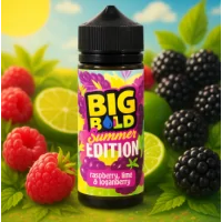 Big Bold Summer Edition - Raspberry, Lime & Loganberry 0mg 100ml ShortfillBig Bold Summer Edition - Raspberry, Lime &amp; Loganberry 0mg 100ml ShortfillNikotin: 0mg (Nikotin Shot kompatibel)Flasche: 120ml Flasche mit 100ml Liquid, Platz für 2 x Nic Shots12883Big Bold Premium Liquids UK19,90 CHFsmoke-shop.ch19,90 CHF