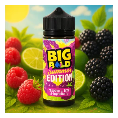 Big Bold Summer Edition - Raspberry, Lime & Loganberry 0mg 100ml ShortfillBig Bold Summer Edition - Raspberry, Lime & Loganberry 0mg 100ml ShortfillNikotin: 0mg (Nikotin Shot kompatibel)Flasche: 120ml Flasche mit 100ml Liquid, Platz für 2 x Nic Shots12883Big Bold Premium Liquids UK19,90 CHFsmoke-shop.ch19,90 CHF Big Bold Summer Edition - Raspberry, Lime & Loganberry 0mg 100ml ShortfillBig Bold Summer Edition - Raspberry, Lime & Loganberry 0mg 100ml ShortfillNikotin: 0mg (Nikotin Shot kompatibel)Flasche: 120ml Flasche mit 100ml Liquid, Platz für 2 x Nic Shots12883Big Bold Premium Liquids UK19,90 CHFsmoke-shop.ch19,90 CHF