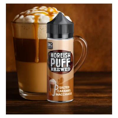 Moreish Brewed Salted Caramel Macchiato 100ml 0mg shortfill e-liquidLieferumfang: Moreish Brewed Salted Caramel Macchiato 100ml 0mg shortfill e-liquidSalted Caramel Macchiato von Moreish Puff E Liquid | 100ml Short Fill - Wenn Sie ein Kaffeeliebhaber mit einem süßen Zahn sind, werden Sie diese moreish Mischung aus perfekt gebrühtem Kaffee mit einem verlockenden Hauch von gesalzenem Karamell lieben!Die Mischung besteht aus 70% VG / 30% PG.Dies ist Zero Nicotine E-Liquid.120 ml Chubby Flasche (Inhalt 100ml)14582Moreish Puff UK Liquids22,90 CHFsmoke-shop.ch22,90 CHF