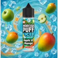 Moreish Puff Iced - Apple & Mango Sherbet 0mg 50ml Shortfill E-liquidLieferumfang: Moreish Puff Iced - Apple &amp; Mango Sherbet 0mg 50ml Shortfill E-liquidGeschmack: Eine Mischung aus zwei unbestreitbar schmackhaften Früchten. Apple &amp; Mango Sherbet Iced ist eine erfrischende Mischung aus feinsten Äpfeln und süßen, saftigen Mangos, die mit einem Hauch von Eis übergossen wird.70% | 30% VG / PG60 ml Chubby Flasche (Inhalt 50ml - Shortfill10812Moreish Puff UK Liquids10,10 CHFsmoke-shop.ch10,10 CHF