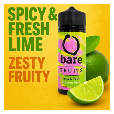 Bare Fruits Zesty & Fresh Luscious Lime 100ml ShortfillLieferumfang: Bare Fruits Zesty &amp; Fresh Luscious Lime 100ml ShortfillGeschmack: Würzige und frische LimetteAdditional Information• Main Flavours: Lime• PG/VG Ratio: 70/30• Bottle Size: 100ml14570Bare Fruits UK Liquids18,90 CHFsmoke-shop.ch18,90 CHF
