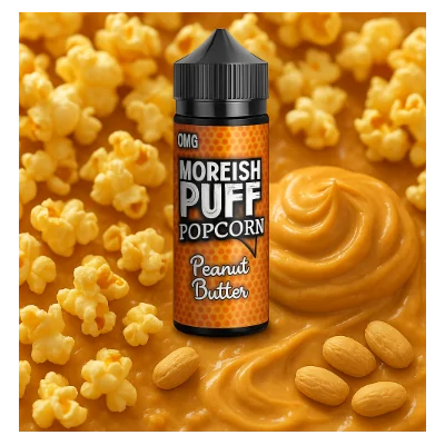 Moreish Puff | Popcorn - Peanut Butter 100ML 0mg - shortfillLieferumfang: Moreish Puff | Popcorn - Peanut Butter 100ML  0mgGeschmack: Bereich Popcorn von Moreish Puff ist eine einzigartige Geschmackskombination von Popcorn und eine glatte Mischung aus Erdnussbutter ein schön ausgewogenes Licht und Mohn cremigen Geschmacks zu schaffen.120 ml Chubby Flasche (Inhalt 100ml)7515Moreish Puff UK Liquids22,90 CHFsmoke-shop.ch22,90 CHF