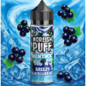 MOREISH PUFF MENTHOL Breezy Blackcurrant - 0MG 100ML SHORTFILL E-LIQUID