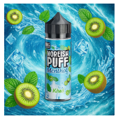 MOREISH PUFF MENTHOL KIWI 0MG 100ML SHORTFILL E-LIQUIDLieferumfang: MOREISH PUFF MENTHOL BLACKCURRANT 0MG 100ML SHORTFILL E-LIQUIDGeschmack: Kiwi Menthol bringt Ihnen eine süße Mischung aus exotischen Kiwis und kühlem Menthol.Kiwi Menthol brings you a sweet blend of exotic kiwis and cool menthol.70% | 30% VG / PG120 ml Chubby Flasche (Inhalt 100ml)10414Moreish Puff UK Liquids22,90 CHFsmoke-shop.ch22,90 CHF MOREISH PUFF MENTHOL KIWI 0MG 100ML SHORTFILL E-LIQUIDLieferumfang: MOREISH PUFF MENTHOL BLACKCURRANT 0MG 100ML SHORTFILL E-LIQUIDGeschmack: Kiwi Menthol bringt Ihnen eine süße Mischung aus exotischen Kiwis und kühlem Menthol.Kiwi Menthol brings you a sweet blend of exotic kiwis and cool menthol.70% | 30% VG / PG120 ml Chubby Flasche (Inhalt 100ml)10414Moreish Puff UK Liquids22,90 CHFsmoke-shop.ch22,90 CHF