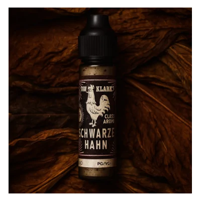 10 ml Tom Klark`s - schwarzer Hahn - Longfill (DIY)10 ml Tom Klark`s - schwarzer Hahn - Longfill (DIY)Geschmack: Der Schwarzer Hahn vom Berliner Hersteller Tom Klarks ist seine erste reine Tabak-Kreation, die ausschliesslich aus dem Zusammenspiel verschiedener Tabakaromen entstanden ist. Das Besondere ist, dass diese Kreation durch ihren authentischen Tabakgeschmack das Nikotinverlangen beim Dampfen veringert.Das macht den Schwarzen Hahn zu einem hervorragenden Liquid für alle Tabakliebhaber und alle, die ihren Nikotinkonsum reduzieren möchten. Inhaltstoffe: Propylenglycol (PG) E1520 (Ph. Eur.), natürliche/naturidentische Aromastoffe, NikotinFüllmenge: 10ml Aroma (Longfill-) Flasche bis zum Rand mit E-Zigaretten Basis auffüllenFlasche: 60ml PET Flasche mit Kindersicherungsverschluß Mischungsverhältnis: 70 VG / 30 PG Aroma nie pur dampfen15309tom Klarks Liquid12,90 CHFsmoke-shop.ch12,90 CHF