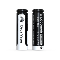 Batterie - 14500 10A 1000mAh (2er Pack) - Orca Vape14500 Batterie.Kapazität: 1000mAh.Kontinuierlicher Entladestrom: 10A.Maximale Spannung: 3,7 Volt.Verkauft in 2er Pack16731Smoke-Shop.ch9,90 CHFsmoke-shop.ch9,90 CHF