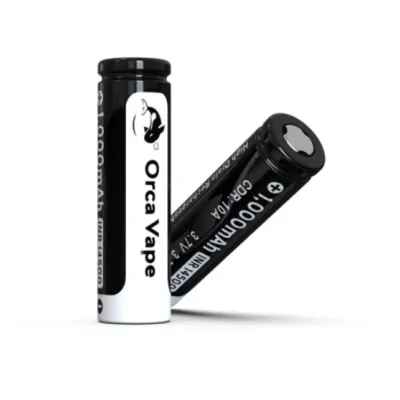 Batterie - 14500 10A 1000mAh (2er Pack) - Orca Vape14500 Batterie.Kapazität: 1000mAh.Kontinuierlicher Entladestrom: 10A.Maximale Spannung: 3,7 Volt.Verkauft in 2er Pack16731Smoke-Shop.ch9,90 CHFsmoke-shop.ch9,90 CHF Batterie - 14500 10A 1000mAh (2er Pack) - Orca Vape14500 Batterie.Kapazität: 1000mAh.Kontinuierlicher Entladestrom: 10A.Maximale Spannung: 3,7 Volt.Verkauft in 2er Pack16731Smoke-Shop.ch9,90 CHFsmoke-shop.ch9,90 CHF