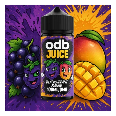 ODB Juice - Blackcurrant Mango 0mg 100ml ShortfillSchwarze Johannisbeere Mango: Süße schwarze Johannisbeere perfekt mit tropischer Mango gemischt.Erhältlich in 100ml 0mg Shortfill.70/30 VG/PG Mischung für ein glattes und angenehmes Dampferlebnis.ODB Juice 100ml Shortfill ist ein Premium-Dampfsaft, der mit Präzision in Brighton, Vereinigtes Königreich, hergestellt wird. Mit einem Ethos, das auf extremem Design und alternativem Lebensstil basiert, ist ODB Juice nicht einfach nur ein weiteres E-Liquid; es ist ein Statement der Kühnheit und Einzigartigkeit.16506ODB Juice - UK Liquids24,90 CHFsmoke-shop.ch24,90 CHF
