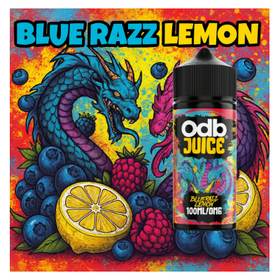 ODB Juice - Blue Razz Lemon 0mg 100ml ShortfillBlue Razz Zitrone: Ein verlockender Mix aus Blaubeere, Himbeere und Zitrone.Erhältlich in 100ml 0mg Shortfill.70/30 VG/PG Mischung für ein glattes und angenehmes Dampferlebnis.ODB Juice 100ml Shortfill ist ein Premium-Dampfsaft, der mit Präzision in Brighton, Vereinigtes Königreich, hergestellt wird. Mit einem Ethos, das auf extremem Design und alternativem Lebensstil basiert, ist ODB Juice nicht einfach nur ein weiteres E-Liquid; es ist ein Statement der Kühnheit und Einzigartigkeit.16501ODB Juice - UK Liquids24,90 CHFsmoke-shop.ch24,90 CHF ODB Juice - Blue Razz Lemon 0mg 100ml ShortfillBlue Razz Zitrone: Ein verlockender Mix aus Blaubeere, Himbeere und Zitrone.Erhältlich in 100ml 0mg Shortfill.70/30 VG/PG Mischung für ein glattes und angenehmes Dampferlebnis.ODB Juice 100ml Shortfill ist ein Premium-Dampfsaft, der mit Präzision in Brighton, Vereinigtes Königreich, hergestellt wird. Mit einem Ethos, das auf extremem Design und alternativem Lebensstil basiert, ist ODB Juice nicht einfach nur ein weiteres E-Liquid; es ist ein Statement der Kühnheit und Einzigartigkeit.16501ODB Juice - UK Liquids24,90 CHFsmoke-shop.ch24,90 CHF