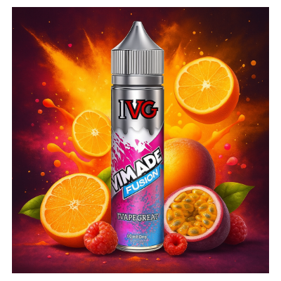 50 ml - Vimade Fusion - I Vape Great (I VG) ClassicDer spritzige Geschmack von Himbeere, Orange und Passionsfrucht. Ein köstliches Geschmackserlebnis.  50 ml - Vimade Fusion - I Vape Great (I VG) ClassicGeschmack: Der spritzige Geschmack von Himbeere, Orange und Passionsfrucht. Ein köstliches Geschmackserlebnis. I VG - Vimade Fusion E Flüssigkeit kommt als 50ml kurze Füllung vaping e Flüssigkeit mit 0mg Nikotin. Es gibt Raum für Nikotin hinzugefügt werden.70% / 30% | VG / PG12889I VG (I Vape Great) Premium Liquids16,90 CHFsmoke-shop.ch16,90 CHF