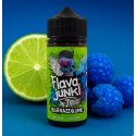 Flava Junki by Doozy Vape Blue Razz and Lime 0mg 100ml Shortfill