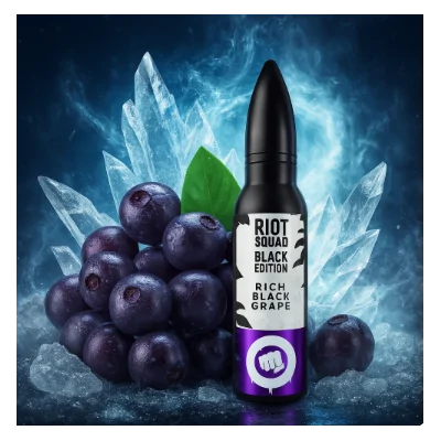 Riot Squad Black Edition Rich Black Grape 50ml 0mg ShortfillRiot Squad Black Edition Rich Black Grape 50ml 0mg ShortfillLeckere Acai Beeren treffen auf eine eisige Kälte.überdosiertes Aromen aus England (perfekt für Nikotinshots oder zum pur dampfen) PG / VG-Verhältnis: 30% / 70%Erhältlich in 0 mg Nikotin9295Riot Squad18,90 CHFsmoke-shop.ch18,90 CHF