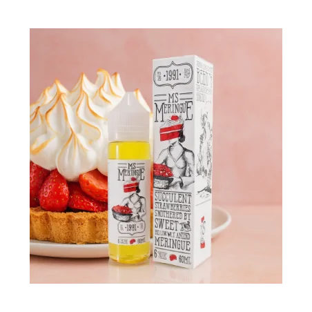 50 ml Ms Meringue - Strawberry Curt-