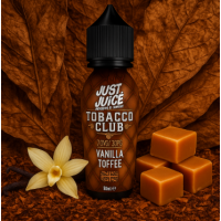 Just Juice Tobacco Club Vanilla Toffee 0mg 50ml ShortfillJust Juice Tobacco Club Vanilla Toffee 0mg 50ml ShortfillVanilla Toffee ist eine robuste und reichhaltig aromatisierte Tabakmischung. Der rauchige Tabakgeschmack mit süßen Noten schafft ein unkompliziertes, aber mutiges E-Liquid.Vanilla Toffee von Just Juice kommt in einer 50ml Shortfill mit 0mg Nikotin. Es besteht die Möglichkeit, bei Bedarf einen zusätzlichen Nikotinschuss hinzuzufügen.70% VG / 30% PG 12284Just Juice - Superier E-Liquids18,30 CHFsmoke-shop.ch18,30 CHF