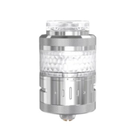 Nitrous RTA - 24 mm Damn Vape - (Selbstwickelverdampfer)Der Nitrous 24 mm RTA von Damn Vape, der in Zusammenarbeit mit Koko Sarang entworfen wurde, vereint Eleganz, Vielseitigkeit und Leistung für anspruchsvolle Dampfer.Postless Single/Dual Coil Tray ermöglicht eine einfache Installation der Coils.Einfache und saubere Befüllung von oben.Airflow einstellbar über Ring oder Reduzierstück, perfekt für RDL- bis DL-Züge.Juice Flow Control verhindert einen Luftdruckabfall beim Öffnen des Topcaps.Drip Tip 810 und Pyrex aus PCTG, was eine hervorragende Haltbarkeit bietet.Flush mit Mods mit einem maximalen Durchmesser von 24 mm.16748Damn Vape - RDA48,00 CHFsmoke-shop.ch48,00 CHF