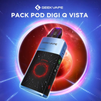 Pod Digi Q Vista - Geekvape -1600mAh - 3ml - USB C - 3D BildschirmEntdecken Sie den Digi Q Vista von Geekvape: Ein futuristischer Pod, der einen 3D-gekrümmten Bildschirm, einen langlebigen Akku und ein ultramodernes Design für ein einzigartiges Dampferlebnis kombiniert.Eingebauter 1600mAh-Akku, der über USB-C aufgeladen wird.Einstellbare Leistung bis maximal 35 Watt, die sich automatisch an die eingelegte Kartusche anpasst.Drei Nutzungsmodi: ECO, SMART und DYNAMIC.Fassungsvermögen von 3ml und Befüllung von der Seite.In die Patrone integrierter Mesh-Widerstand.Kompatibel mit den Patronen der Q-Serie.Einstellbare Airflow perfekt für MTL- bis RDL-Züge.Physischer „A-Lock“-Schalter, der eine versehentliche Aktivierung verhindert.Großer, gebogener 3D-Bildschirm, klar und lesbar, mit wunderschönen Animationen.Aktivierung per Knopfdruck oder automatisch durch Inhalation.16736geekvape31,90 CHFsmoke-shop.ch31,90 CHF
