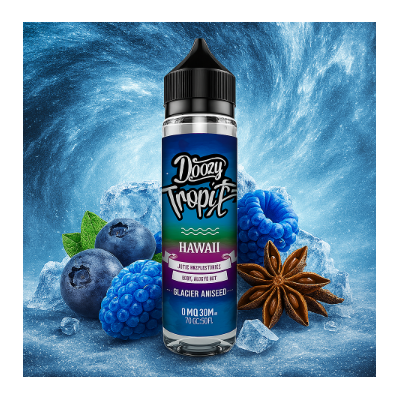 50 ml DOOZY VAPE TROPIX HAWAII - shortfill - 0mg50 ml DOOZY VAPE TROPIX HAWAII - shortfillEine verlockende Mischung aus saftigen Heidelbeeren und blauen Himbeeren mit einem Hauch von Gletscheranis. Ein frisch-fruchtiger Geschmack mit einem schön ausgewogenen kühlen Nachgeschmack. Diese einzigartige Beerenmischung wird Ihre Geschmacksknospen vor Freude kribbeln lassen.A Tantalising mix of Juicy Huckleberries and Blue Raspberry with a hint of Glacier Aniseed. A fresh fruity taste with a nicely balanced Cool aftertaste. This Berry unique concoction will have your taste buds tingling with delight.70/30 VG/PG9985Doozy Liquids18,90 CHFsmoke-shop.ch18,90 CHF