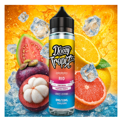 50 ml DOOZY VAPE TROPIX RIO - shortfill - 0mg50 ml DOOZY VAPE TROPIX  RIO - shortfill Eine exotische Fusion aus saftiger Mangostan-Frucht und Guave-Scheiben mit einem Spritzer eisiger Zitrusfrüchte. Worte, um diesen erhabenen Geschmack zu beschreiben... Fantastisch, köstlich, erstaunlich. Eines ist sicher, dieses magische Medley wird Ihnen den Atem rauben!An Exotic Fusion of Juicy Mangosteen and Slices of Guava with a splash of Icy Citrus. Words to describe this Sublime flavour…Fantastic, Delicious, Amazing. One thing is for sure, this Magical Medley will take your breath away!70/30 VG/PG9984Doozy Liquids18,90 CHFsmoke-shop.ch18,90 CHF