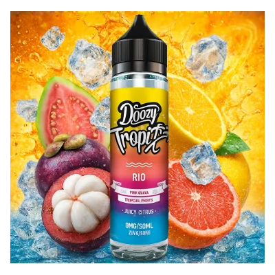 50 ml DOOZY VAPE TROPIX RIO - shortfill - 0mg50 ml DOOZY VAPE TROPIX  RIO - shortfill Eine exotische Fusion aus saftiger Mangostan-Frucht und Guave-Scheiben mit einem Spritzer eisiger Zitrusfrüchte. Worte, um diesen erhabenen Geschmack zu beschreiben... Fantastisch, köstlich, erstaunlich. Eines ist sicher, dieses magische Medley wird Ihnen den Atem rauben!An Exotic Fusion of Juicy Mangosteen and Slices of Guava with a splash of Icy Citrus. Words to describe this Sublime flavour…Fantastic, Delicious, Amazing. One thing is for sure, this Magical Medley will take your breath away!70/30 VG/PG9984Doozy Liquids18,90 CHFsmoke-shop.ch18,90 CHF