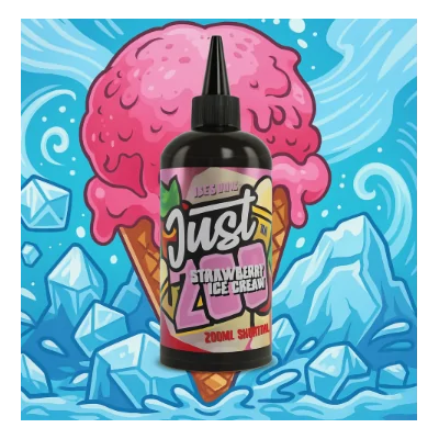 Just 200 by Joe's Juice Strawberry Ice Cream 0mg 200ml ShortfillJust 200 by Joe's Juice Strawberry Ice Cream 0mg 200ml ShortfillJoe’s Juice Strawberry Ice-Cream 200ml Shortfill e-liquid Indulge in this dreamy dessert, classic and creamy strawberry ice cream flavour.Strawberry Ice-Cream 200ml e-liquid is available as 70% VG, 200ml Shortfill, ideal for sub ohm vaping.Inhalt:200mlNikotingehalt: 0 mgMischverhältnis: 30% PG / 70% VGInhaltstoffe: Propylenglykol, pflanzliches Glyzerin, Aromen12531Berserker Blood Axe - Joe's Juice22,00&nbsp;CHFsmoke-shop.ch22,00&nbsp;CHF