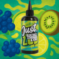 Just 200 by Joe's Juice - Blue Razz Lemonade & Kiwi - 0mg 200ml ShortfillJust 200 by Joe's Juice - Blue Razz Lemonade &amp; Kiwi - 0mg 200ml ShortfillJoe's Juice Blue Razz Lemonade &amp; Kiwi kommt als 200ml Vape-Saft mit 0 Nikotin. Es gibt Raum für Nikotin hinzugefügt werden.70% / 30% | VG / PGInhalt:200mlNikotingehalt: 0 mgMischverhältnis: 30% PG / 70% VGInhaltstoffe: Propylenglykol, pflanzliches Glyzerin, Aromen16509Berserker Blood Axe - Joe's Juice22,00 CHFsmoke-shop.ch22,00 CHF