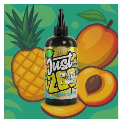 Just 200 by Joe's Juice Pineapple Peach & Mango 0mg 200ml ShortfillJust 200 by Joe's Juice Pineapple Peach &amp; Mango 0mg 200ml ShortfillJoe's Juice Pineapple Peach Mango 200ml Shortfill e-liquid platzt mit total tropischen Ananas Vibes, kombiniert mit saftigen Pfirsichen und frischen Mangos.Pineapple Peach Mango 200ml e-Flüssigkeit ist als 70% VG, 200ml Shortfill, ideal für Sub-Ohm vaping zur Verfügung.Inhalt:200mlNikotingehalt: 0 mgMischverhältnis: 30% PG / 70% VGInhaltstoffe: Propylenglykol, pflanzliches Glyzerin, Aromen12533Berserker Blood Axe - Joe's Juice22,00&nbsp;CHFsmoke-shop.ch22,00&nbsp;CHF