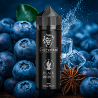BLACK BISHOP - Dampflion Checkmate Aroma 10ml (Longfill DIY)Lieferumfang: 1x BLACK BISHOP - Dampflion Checkmate Aroma 10mlGeschmack: feine, reife Blaubeere abgeschmeckt mit einer leichten Anis Note und einem Hauch an Frische.Dosierung: 10ml PET Flasche mit Kunststoff Schraubkappe + 120ml Chubby Gorilla FlascheINFORMATION: Damit das Aroma den vollen Geschmack entwickelt, benötigt es etwas Zeit. Am besten lassen Sie ihr gemischtes Liquid ca. 5 - 10 Tage reifen. 8181Dampflion14,90 CHFsmoke-shop.ch14,90 CHF