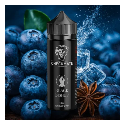 BLACK BISHOP - Dampflion Checkmate Aroma 10ml (Longfill DIY)Lieferumfang: 1x BLACK BISHOP - Dampflion Checkmate Aroma 10mlGeschmack: feine, reife Blaubeere abgeschmeckt mit einer leichten Anis Note und einem Hauch an Frische.Dosierung: 10ml PET Flasche mit Kunststoff Schraubkappe + 120ml Chubby Gorilla FlascheINFORMATION: Damit das Aroma den vollen Geschmack entwickelt, benötigt es etwas Zeit. Am besten lassen Sie ihr gemischtes Liquid ca. 5 - 10 Tage reifen. 8181Dampflion14,90 CHFsmoke-shop.ch14,90 CHF BLACK BISHOP - Dampflion Checkmate Aroma 10ml (Longfill DIY)Lieferumfang: 1x BLACK BISHOP - Dampflion Checkmate Aroma 10mlGeschmack: feine, reife Blaubeere abgeschmeckt mit einer leichten Anis Note und einem Hauch an Frische.Dosierung: 10ml PET Flasche mit Kunststoff Schraubkappe + 120ml Chubby Gorilla FlascheINFORMATION: Damit das Aroma den vollen Geschmack entwickelt, benötigt es etwas Zeit. Am besten lassen Sie ihr gemischtes Liquid ca. 5 - 10 Tage reifen. 8181Dampflion14,90 CHFsmoke-shop.ch14,90 CHF