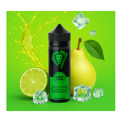 Dampflion Aroma 10ml Green Lion (Longfill - DIY)Lieferumfang:1x Dampflion Aroma 10ml Green Lion (DIY) Liquidtyp:Longfill AromaTPD / STEUER:TPD Deutschland konform Deutsche SteuermarkeHerkunft:DeutschlandNikotinstärke:0mg/ml - NikotinfreiFlascheninhalt:10ml Limette und Birne mit einer leichten Menthol Note Dosierung: Longfill - Flasche bis zum Rand mit Basis auffüllenAroma niemals Pur dampfen!14208Dampflion14,90 CHFsmoke-shop.ch14,90 CHF