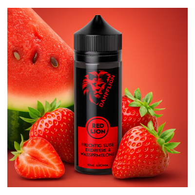 Dampflion Aroma 10ml - Red Lion 10/120 ml (longfill DIY)Lieferumfang:1x Dampflion Aroma 10ml Red LionDie erste Aromenlinie vom Youtuber Roman alias "Dampflion". Leckere kombinierte Geschmacksrichtungen, die ausgiebig vorab getestet wurden, man hat hier nix dem Zufall überlassen. Geschmack: Fruchtige Süße, Erdbeere und Wassermelone Dosierung: longfill (bis zum Rand mit Basis auffüllen) Aromen niemals PUR dampfen ! 14209Dampflion14,90 CHFsmoke-shop.ch14,90 CHF
