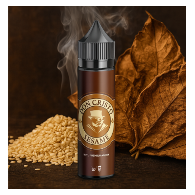 3Baccos - Don Cristo Sesame Aroma 10 ml Longfill (DIY)Lieferumfang: 3Baccos - Don Cristo Sesame Aroma 10 ml (DIY) Aroma nicht pur dampfen ! Zum selbermischen geeignetGeschmack: Don Cristo Tabak mit Sesam verfeinert.Geschmack: Don Cristo ist ein außergewöhnliches AromaKonzentrat , mit echten Montecristo Zigarren . Es wird für Tabakliebhaber ansprechen ,sondern auch andere anderen Genussdampfer mit sesam verfeinert10ml in 60ml Flasche16120PGVG LAPS14,90 CHFsmoke-shop.ch14,90 CHF 3Baccos - Don Cristo Sesame Aroma 10 ml Longfill (DIY)Lieferumfang: 3Baccos - Don Cristo Sesame Aroma 10 ml (DIY) Aroma nicht pur dampfen ! Zum selbermischen geeignetGeschmack: Don Cristo Tabak mit Sesam verfeinert.Geschmack: Don Cristo ist ein außergewöhnliches AromaKonzentrat , mit echten Montecristo Zigarren . Es wird für Tabakliebhaber ansprechen ,sondern auch andere anderen Genussdampfer mit sesam verfeinert10ml in 60ml Flasche16120PGVG LAPS14,90 CHFsmoke-shop.ch14,90 CHF