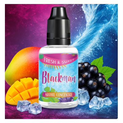 Blackman Concentré Fresh & Sweet Aromea 30ml (DIY)Lieferumfang: 30ml Appear Concentré Fresh &amp; Sweet Aromea 30ml (DIY)30ml Konzentrat mit Frühlingsaromen. In der Tat, es mischt schwarze Johannisbeere und Mango für eine sehr süße Ergebnis. Das Ganze wird durch eine leichte Brise von Frische unterstrichen.Konzentrierte Aroma in einer Basis verdünnt werden.Aromen nie pur dampfen! Zum selbermischen mit Base 13785Aromea - DIY Aroma - Frankreich11,90 CHFsmoke-shop.ch11,90 CHF